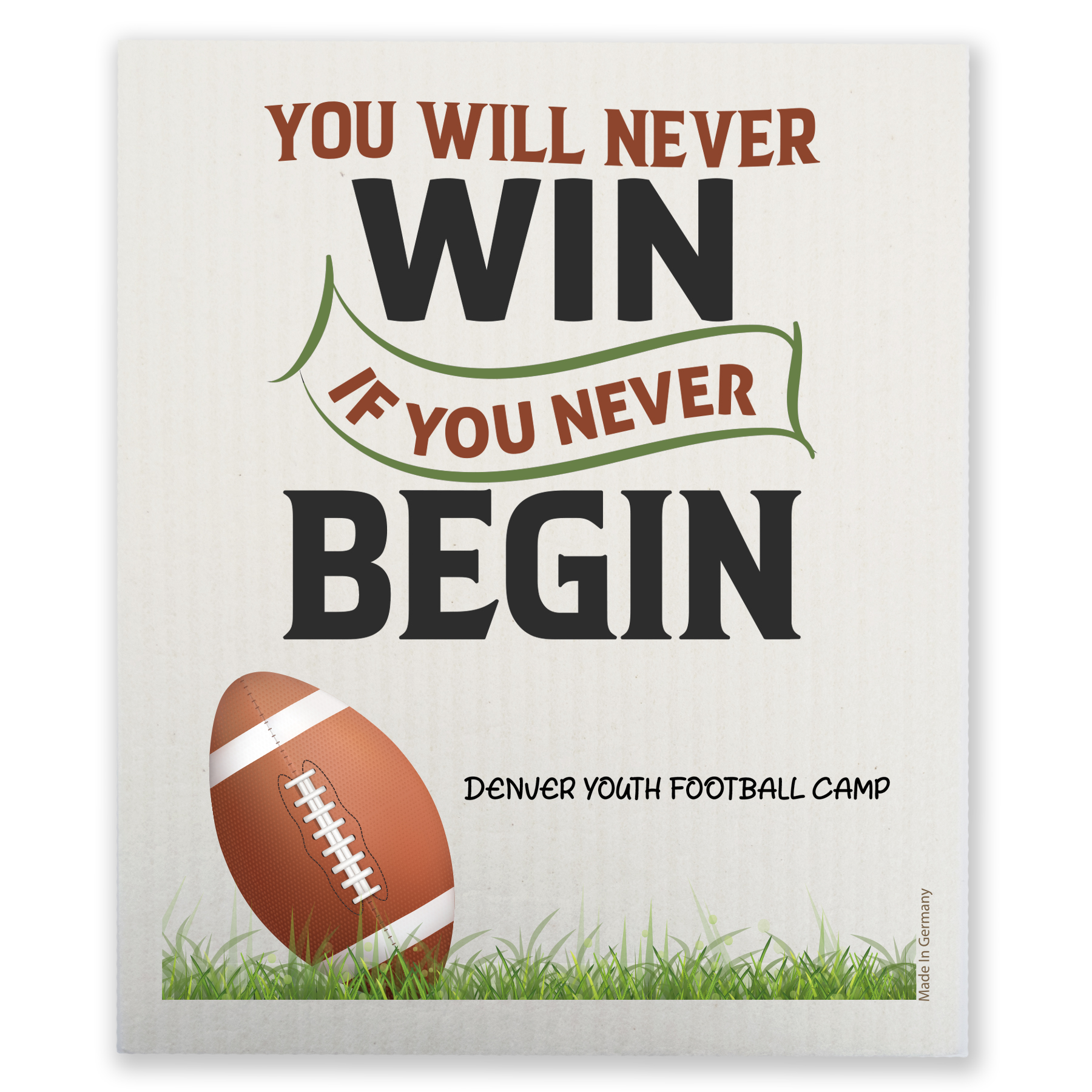 Sport Stock Graphic with Imprint